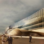 Government buildings for GDIS by AGi architects, exhibited in Morocco
